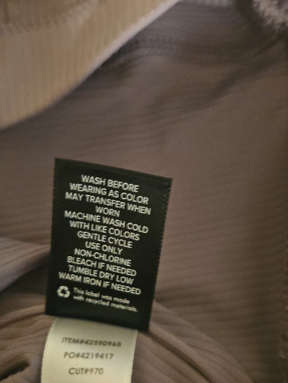 Torrid Lavender Ribbed Crossback Bralette - Picture 6 of 8